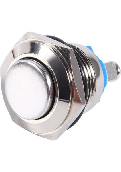 【ayak Kanepe】dosb 12V 16MM Metal Su Geçirmez Basma Düğmesi Anlık Açma Kapama Korna Anahtarı Başlangıç Pirinç LED Işık Araba Motoru Güç Anahtarı (Yurt Dışından) fiyatları