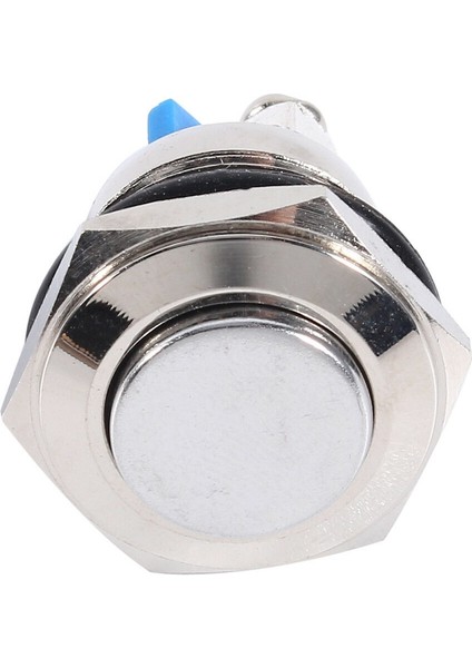 【ayak Kanepe】dosb 12V 16MM Metal Su Geçirmez Basma Düğmesi Anlık Açma Kapama Korna Anahtarı Başlangıç Pirinç LED Işık Araba Motoru Güç Anahtarı (Yurt Dışından) modelleri