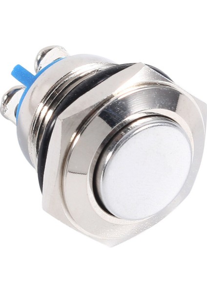 【ayak Kanepe】dosb 12V 16MM Metal Su Geçirmez Basma Düğmesi Anlık Açma Kapama Korna Anahtarı Başlangıç Pirinç LED Işık Araba Motoru Güç Anahtarı (Yurt Dışından) fırsatları