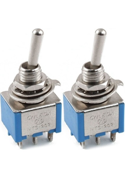 2x Ac 3A/250V 6A/125V 6 Pin Dpdt Açık/açık 2 Pozisyon Mini Geçiş Anahtarı Mavi (Yurt Dışından) fiyatları