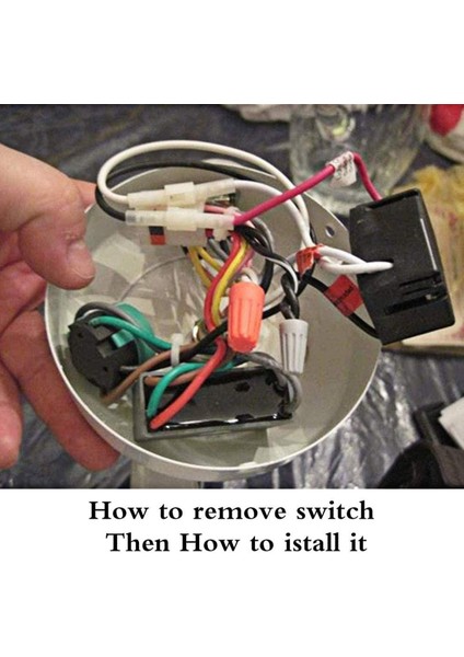 Adet ZE-268S6 Tavan Vantilatörü Anahtarı 3 Hız 4 Tel Tavan Vantilatörleri Için (Yurt Dışından) indirimleri