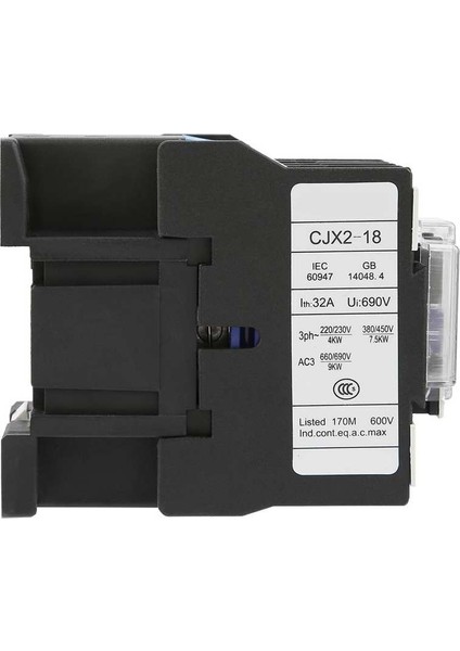 Elektrikli Ac Kontaktör 18V 220V Elektrikli Endüstriyel Yüksek Hassasiyetli CJX2-1810 Istikrarlı ve Çeşitli Çalışma Ortamları Için Uygundur (Yurt Dışından) fırsatları