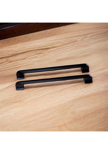 Siyah Alperen Mobilya Dolap Çekmece Kulpları 160MM 24 Adet
