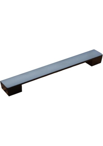 Safran Alüminyum Siyah Mobilya Dolap Çekmece Kulpları 224MM 1 Adet