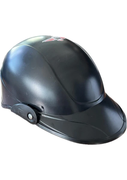 Kask Jokey Siyah Camsız Yerlı