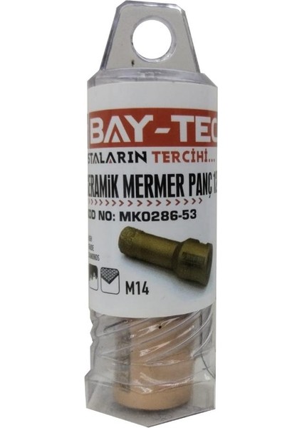 MK0286-53 Seramik Mermer Delme Panç 12 mm modelleri