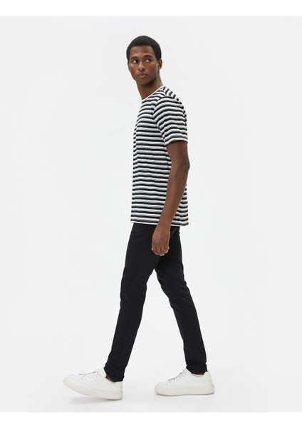Skinny Fit Kot Pantolon - Michael Jean fiyatları