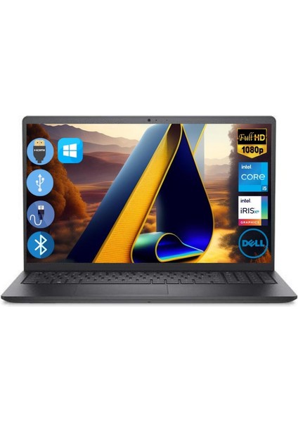 Vostro 3520 I5 1235U 16 GB 256 SSD N1611PVNB3520UA18 15.6'' W11 Pro Taşınabilir Bilgisayar