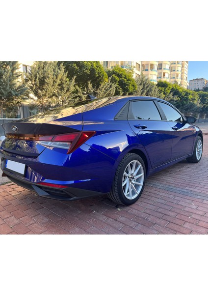 Fruens Hyundai Elantra 2021 Sinyalli Uyumlu Piano Black Batman Yarasa Ayna Kapağı