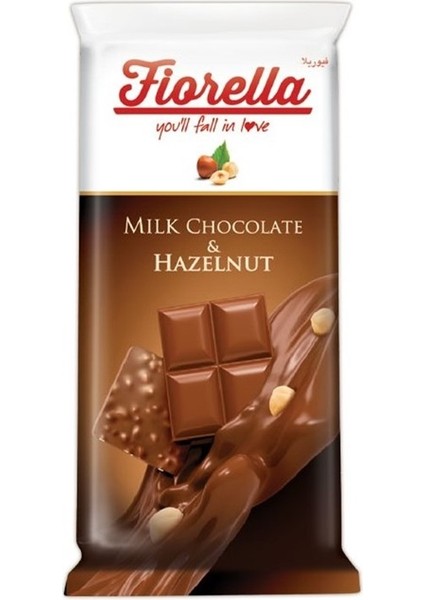 Fiorella Fındıklı Tablet Çikolata 80 gr 1 Adet
