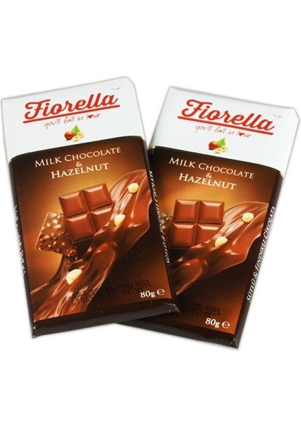 Fiorella Fındıklı Tablet Çikolata 80 gr 1 Adet fiyatları