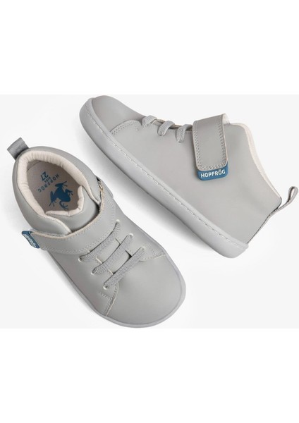 Smart Walker High Top Süper Mat Havalı Gri Barefoot Çocuk Bot modelleri