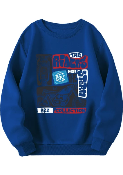 BRZ Collection Baskılı Erkek Çocuk Sweatshirt