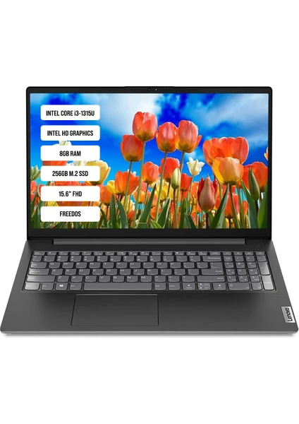 V15 83A1003FTX I3-1315U 8gb 256GB SSD 15" Freedos Taşınabilir Bilgisayar