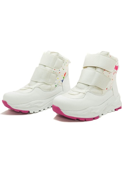 Beyaz Renk Su Geçirmez Cırtlı Çocuk Bot fırsatları