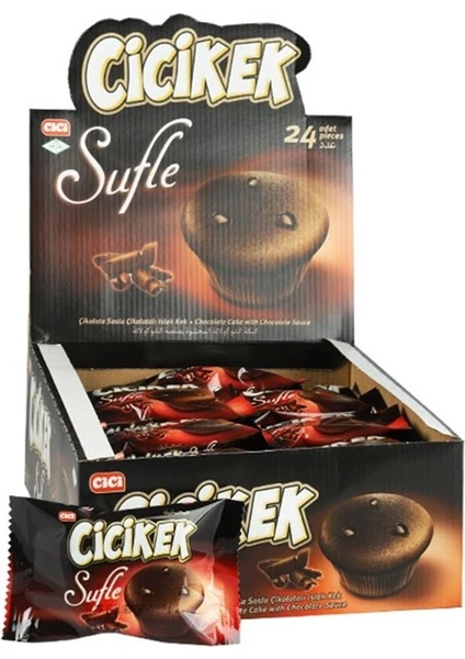 Cicikek Sufle 20 gr 24 Adet (1 Kutu)