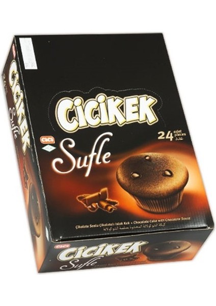 Cicikek Sufle 20 gr 24 Adet (1 Kutu)