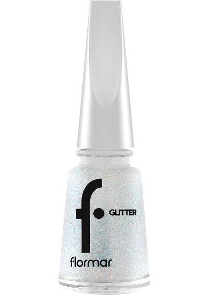Glitter Yarı Transparan & Parlak Bitişli Simli Oje
