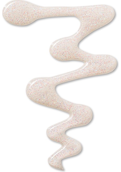Glitter Yarı Transparan & Parlak Bitişli Simli Oje