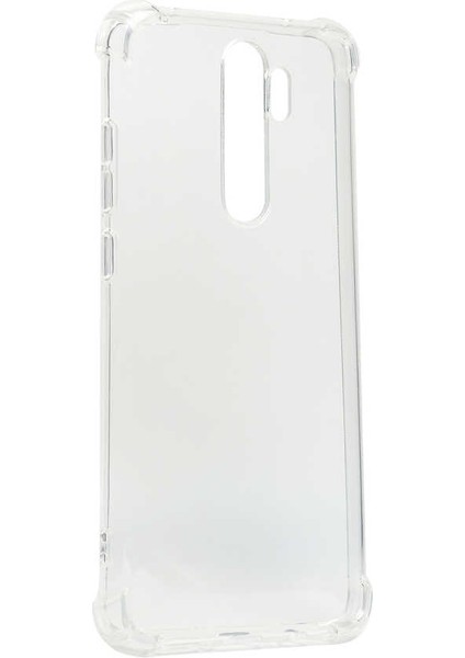 Xiaomi Redmi Note 8 Pro Köşeli Şeffaf Anti Shock Silikon Kılıf