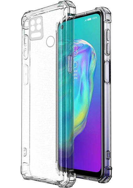 Tecno Pova Neo Köşeli Şeffaf Anti Shock Silikon Kılıf