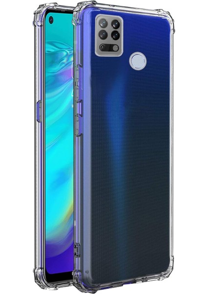 Tecno Pova Neo Köşeli Şeffaf Anti Shock Silikon Kılıf