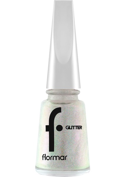 Glitter Yarı Transparan & Parlak Bitişli Simli Oje