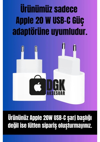 Apple 18-20 Watt Hızlı Şarj Koruyucu Başlığı ve Kablo Koruyucu Set Hello Kitty Figürlü