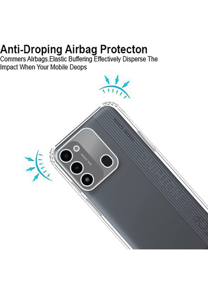 Tecno Camon Spark 8c Nitro Anti Shock Silikon Kılıf