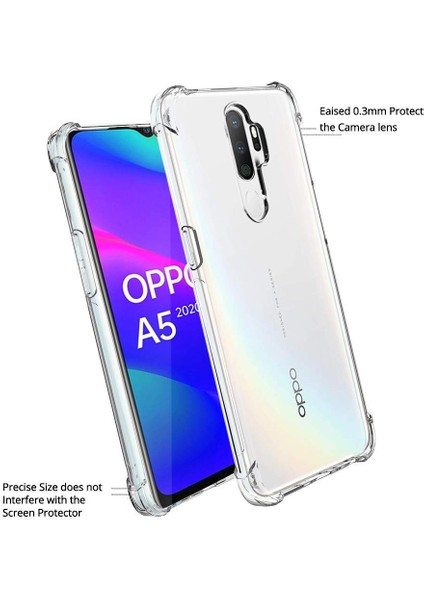 Oppo A5 2020 Nitro Anti Shock Silikon Kılıf