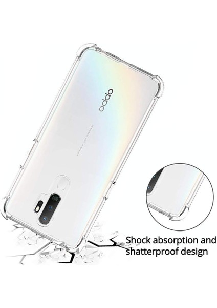 Oppo A5 2020 Nitro Anti Shock Silikon Kılıf