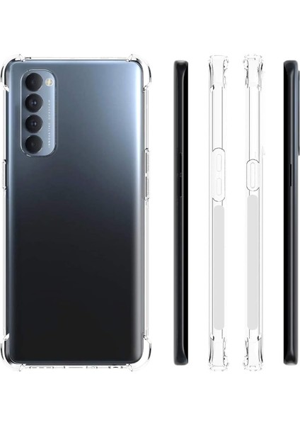 Oppo Reno 4 Nitro Anti Shock Silikon Kılıf