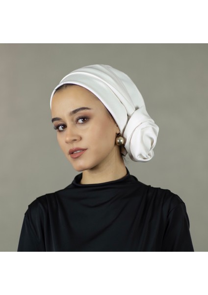Dubai Krep Saten Bone