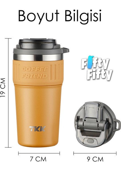 Tkk 630 ml Özel Seri Çelik Mug Kahve Bardağı Pipetli rahat Içim 6 Saat Sıcak 12 Saat Soğuk Termos -2023 630 ml fırsatları