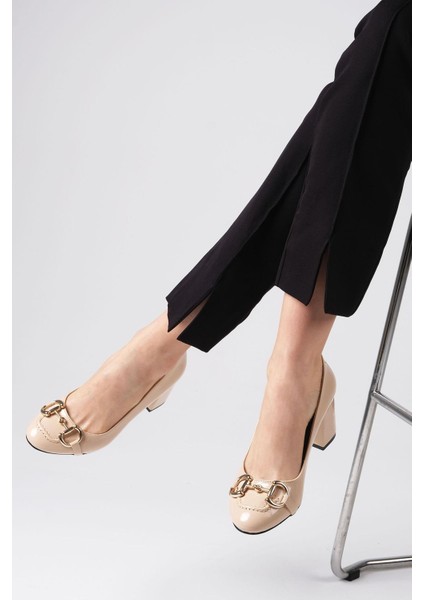 Leandra Ten Rengi Kadın Topuklu Ayakkabı indirimleri