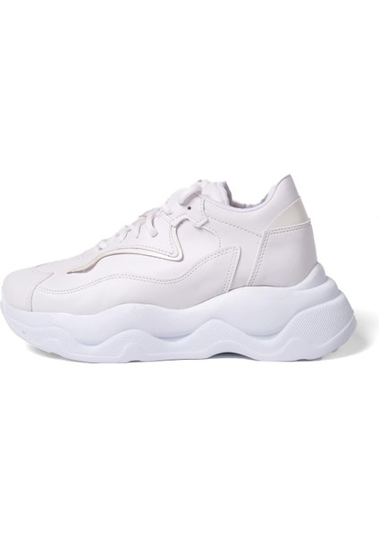 Beyaz Kadın Sneaker Spor Ayakkabı fırsatları
