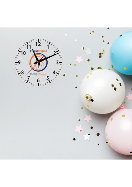 Fizyoterapistlere Özel Cam Duvar Saati