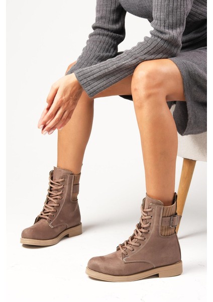 Lyssa Vizon Renk Bağcıklı Kadın Oxford Bot