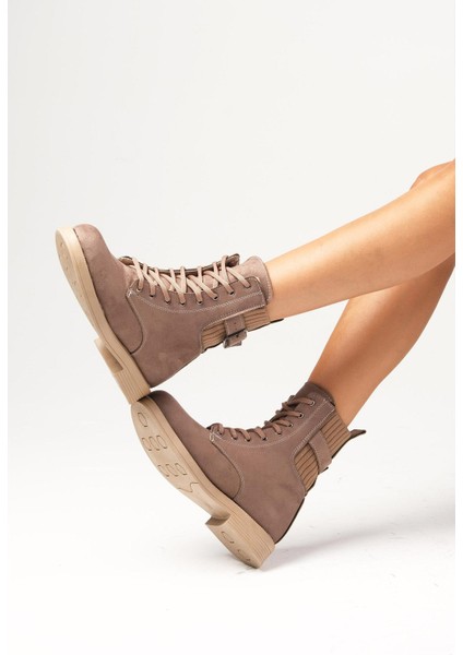 Lyssa Vizon Renk Bağcıklı Kadın Oxford Bot modelleri