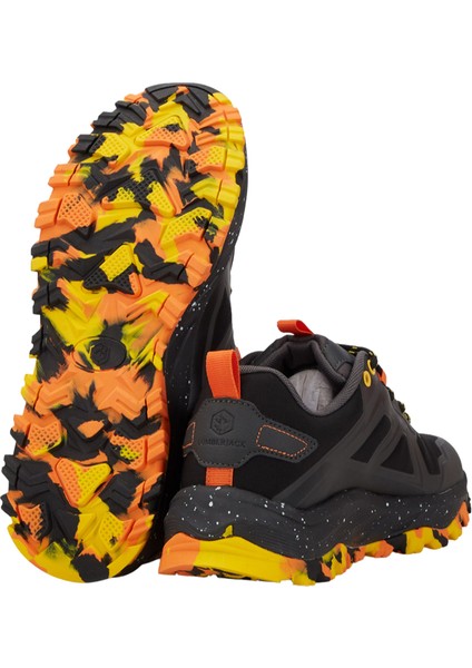 Dallas 3pr Erkek Siyah-Turuncu Waterproof Outdoor Ayakkabı