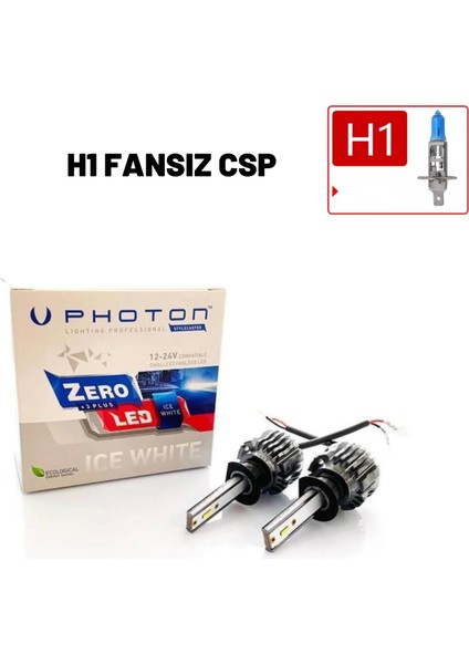 Tipo 1988  H1 Sis Far Ampulü Csp Photon Zero Şimşek Etkili