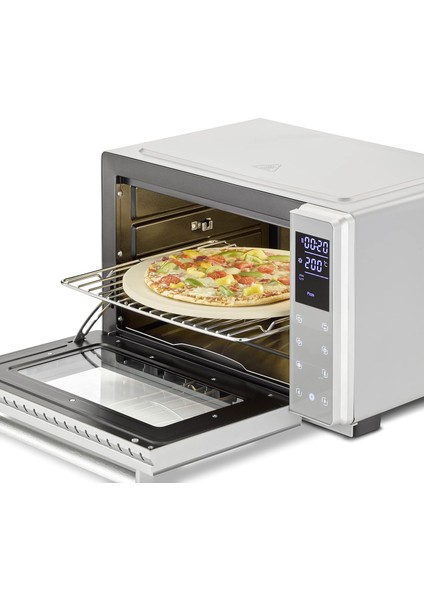 Fırın, 3 Seviye, Izgara, 26 L, Çıkarılabilir Paslanmaz Çelik Kırıntı Çekmecesi indirimleri