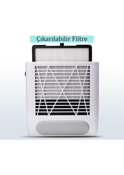 Yatay Tek Fanlı Manikür Tırnak Toz Toplayıcı 80W fiyatları