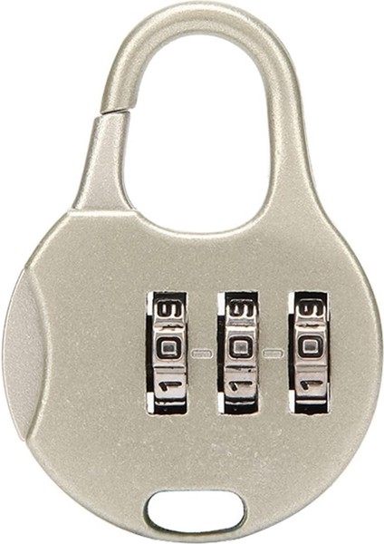 Kombinasyon Asma Kilit 3 Haneli, Spor Salonu Dolabı Için Ağır Hizmet Alaşımlı Asma Kilit, Okul, Çit, Alet Kutusu, Kasa Gümüş ve Pembe 20GRAM (Yurt Dışından)