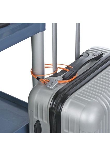 3 Haneli Şifreli Kilitli Güvenlik Çelik Kablo, Seyahat Asma Kilit 5ft Kaplamalı Güvenlik Tel Halat Bagaj Bavul Gümüş Için Çift Döngü (Yurt Dışından) indirimleri