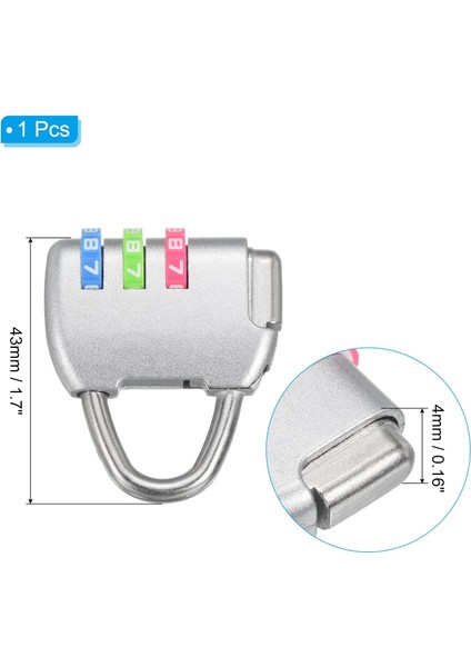 3 Haneli Şifreli Kilitli Güvenlik Çelik Kablo, Bisiklet Zinciri Asma Kilit 3ft Kaplamalı Güvenlik Tel Halat Dış Mekan Seyahat Bagajı Için Çift Döngü Mavi (Yurt Dışından) fiyatları