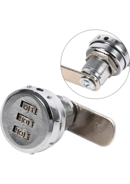 Haneli Şifreli Asma Kilit, Kod Kombinasyon Kameralı Güvenlik Gümüş Çinko Alaşımlı Kodlu Kilit Bavul Dolapları Için Ideal Taşınabilir(1#) (Yurt Dışından) fiyatları