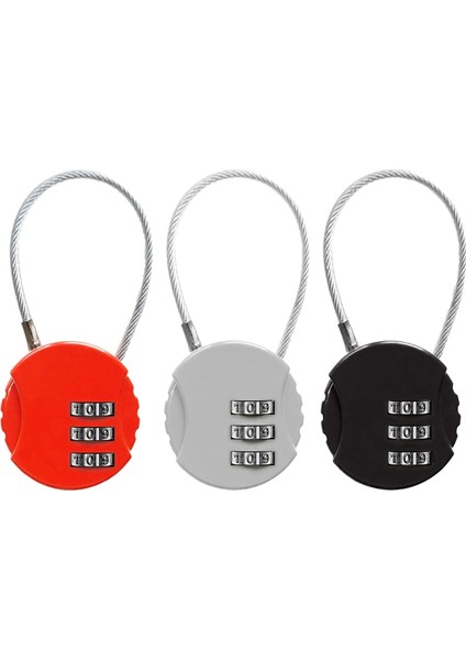 Kombinasyon Asma Kilit, Mini Seyahat Bavul Sırt Çantası Için 3 Haneli Şifreli Asma Kilit, Sıfırlanabilir Asma Kilit Dolap Gümüş Için Güvenlik Şifreli Kilit (Yurt Dışından) fiyatları