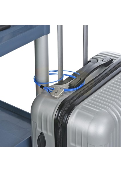 Haneli Şifreli Kilitli Güvenlik Çelik Kablo, Seyahat Asma Kilit 1.6ft Yeşil Kaplamalı Güvenlik Tel Halat Bagaj Bavul Gümüş Için Çift Döngü (Yurt Dışından) indirimleri