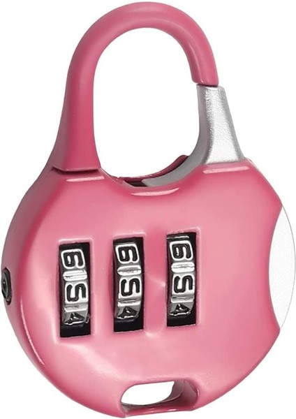 3 Haneli Küçük Şifreli Kilit Güvenli Şifre Kilidi Mini Çinko Alaşımı Sırt Çantası, Spor Salonu, Okul, Çit, Çalışan Dolabı Için Sıfırlanabilir Kod Kilidi 1 Paket (Yurt Dışından)
